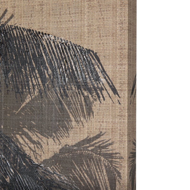 Palm Shadow II (40 x 60) Canvas Art Print