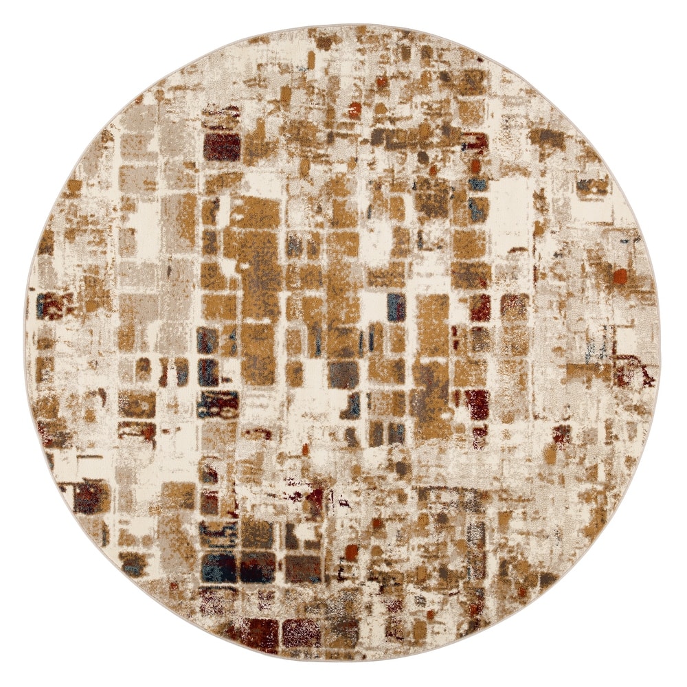 Domani Chandra Scandi Geometrics Area Rug
