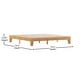 preview thumbnail 5 of 72, Wood Platform Bed with 14 Wooden Support Slats