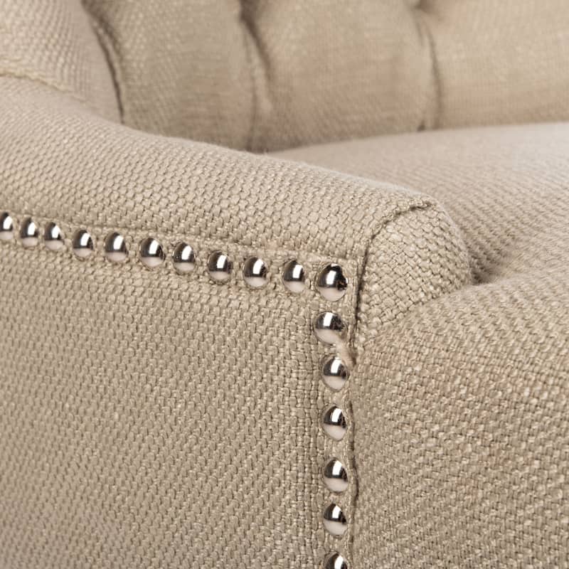SAFAVIEH Dining Abby Viscose Blend Dining Chairs (Set of 2) - 22"x23.8"x36.4"