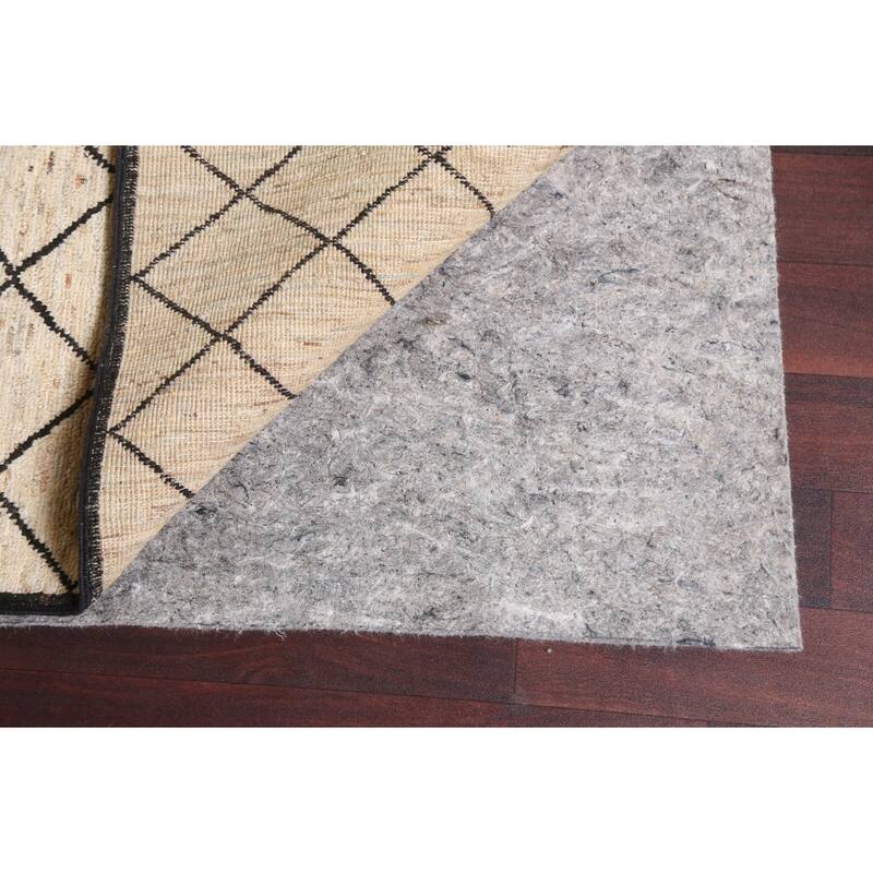 Trellis Moroccan Oriental Wool Area Rug Hand-knotted Home Decor Carpet - 7'11" x 10'5"