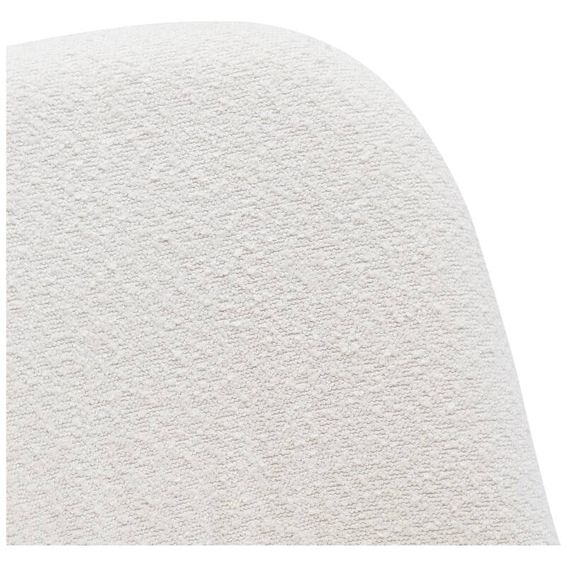 Farmhouse Water and Stain Resistant Boucle Upholstered Side Chair (Set of 6)