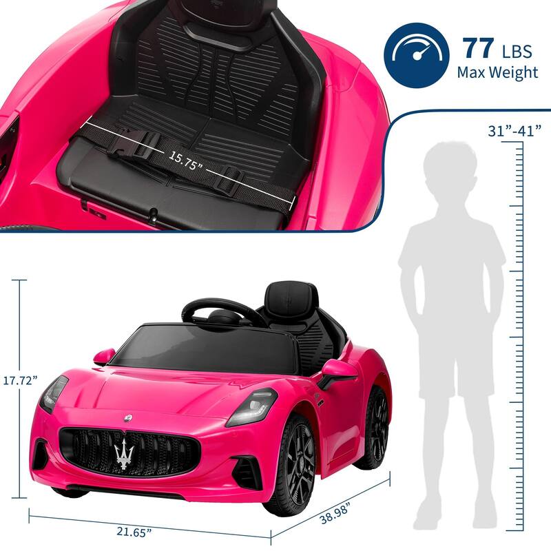 Ride on Car Licensed Maserati Gran Cabrio