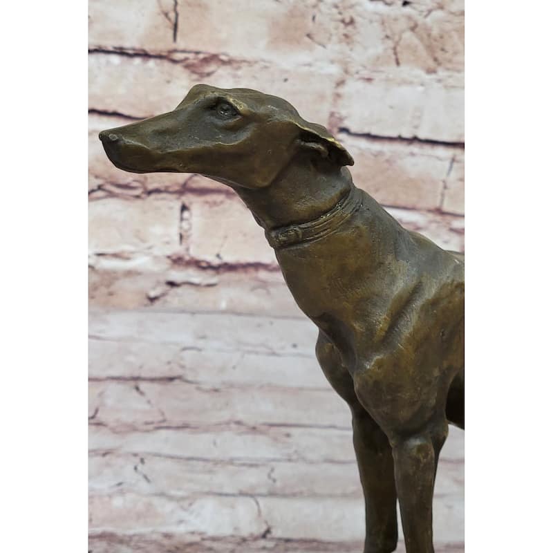 Fremiet Greyhounds Racing Dog Bronze Sculpture Hot Cast Home Office Decoration