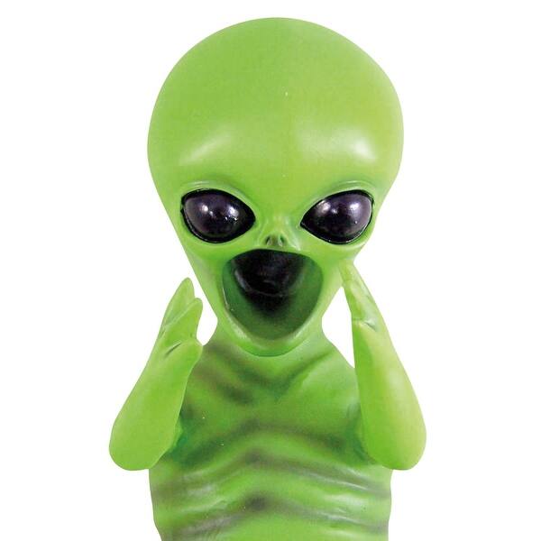 Shop Dwk Corporation Alien Wine Bottle Holder Funny Little Green Men Extra Terrestrial Wine Rest Bar Accessory Overstock 29879834