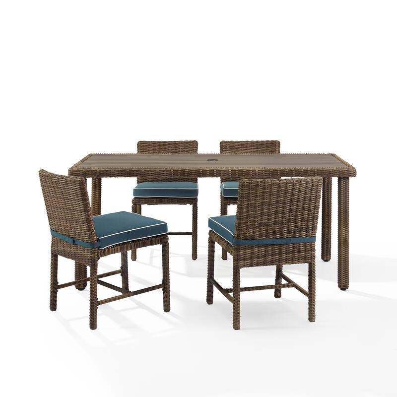 Crosley Bradenton 5Pc Outdoor Wicker Dining Set