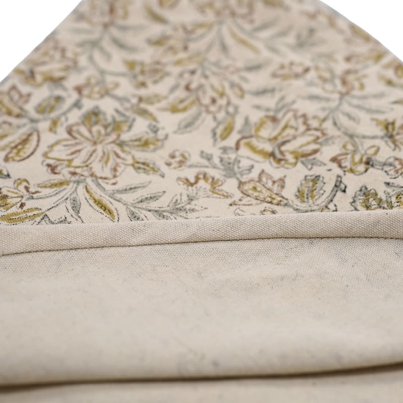 Fabdivine Cotton Christmas Tree Skrit Office Decor Block Print Holiday Gift