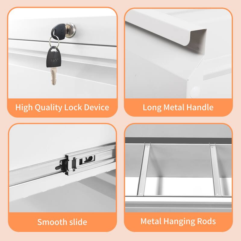 5 Drawer Metal Lateral File Cabinet