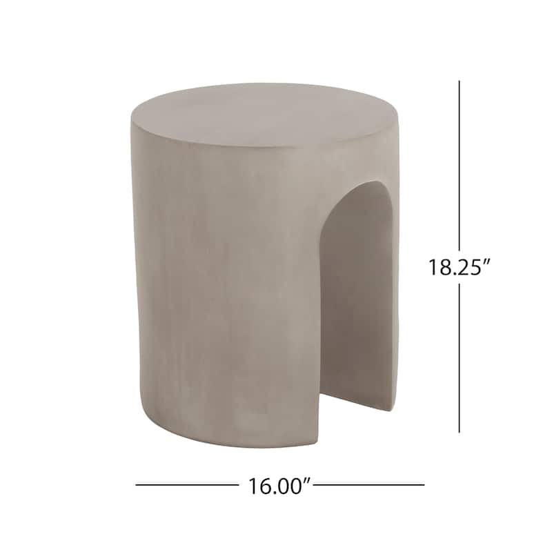 Christopher Knight Home - Morgan Outdoor U-Shape Side Table