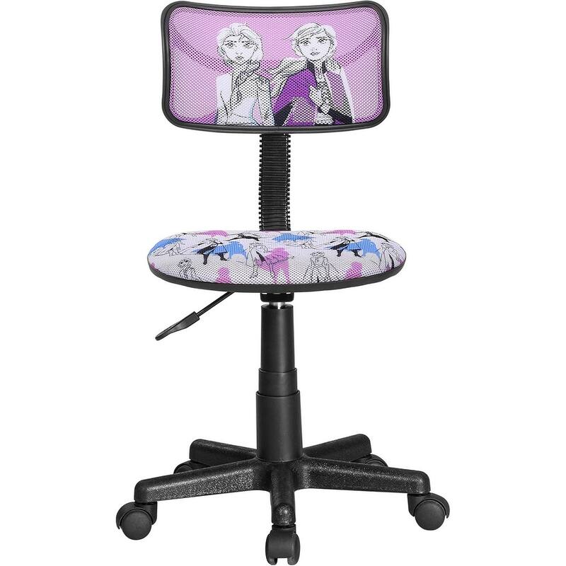 Disney Frozen 2 Adjustable Swivel Mesh Rolling Desk Chair - Multi