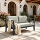 preview thumbnail 119 of 195, Outdoor Teak Solid Wood Patio Furniture Set Loveseat Armchair Table Collection