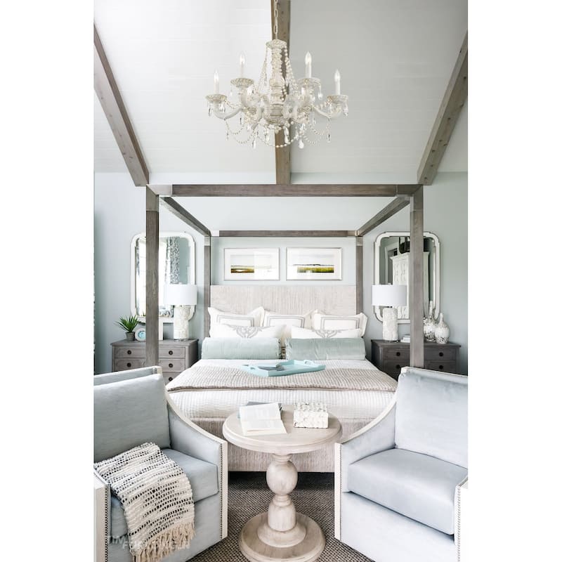 Crystorama Lighting Group Paris Market 6 Light 28" Wide Chandelier