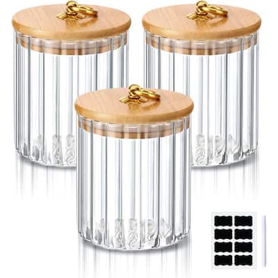 Small Glass Storage Jars