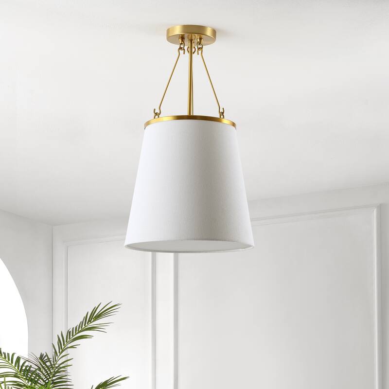 SAFAVIEH Lighting Marushka 12-inch Pendant - 12" W x 12" D x 20" H - Gold - 12Wx12Dx20H