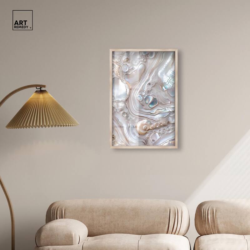 Fluid Preciousness II Shadowbox by Art Remedy