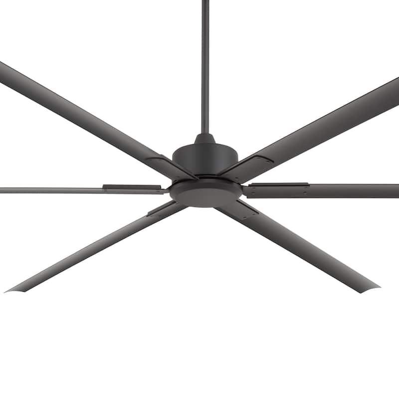 120" Indsutrial Extra Larger HVLS Commercial Ceiling Fan with Remote and Aluminum Blades