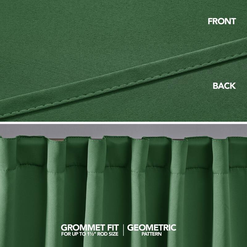 Deconovo Thermal Insulated Blackout 84-inch Curtain (2 Panel) - 52 x 84