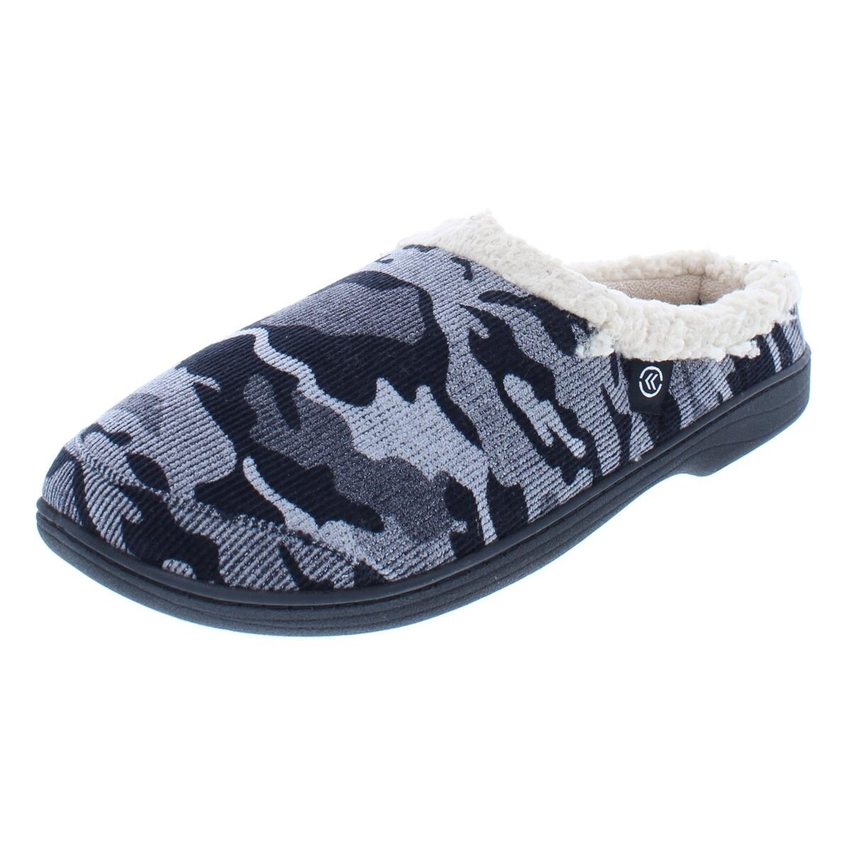 men's clog slippers memory foam