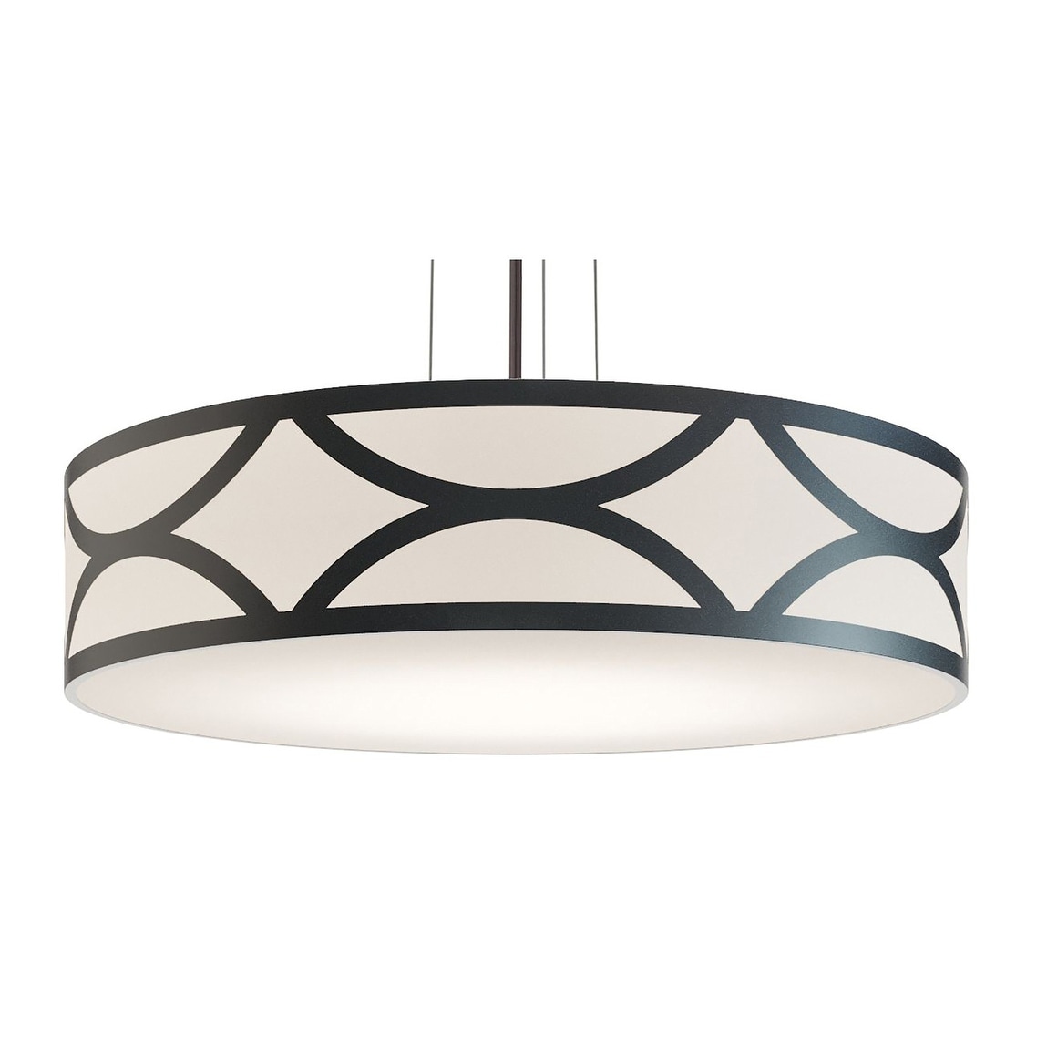 AFX LAKP30MB Lake 4 Light 30" Wide Pendant