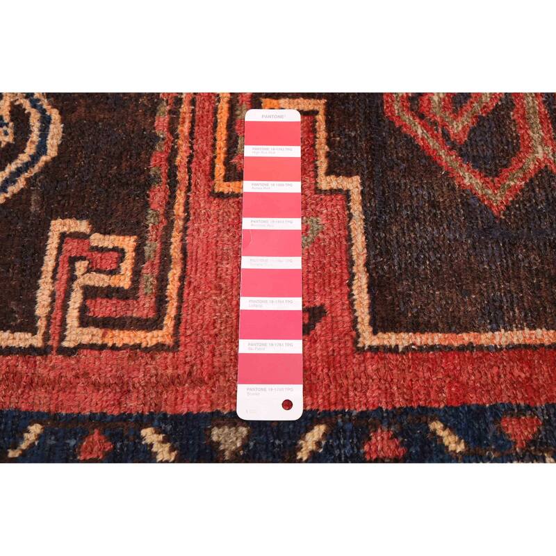 ECARPETGALLERY Hand-knotted Melis Red Wool Rug - 3'10 x 6'1