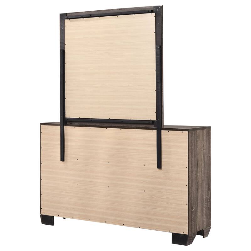 Kauffman Transitional Wood 6-drawer Dresser