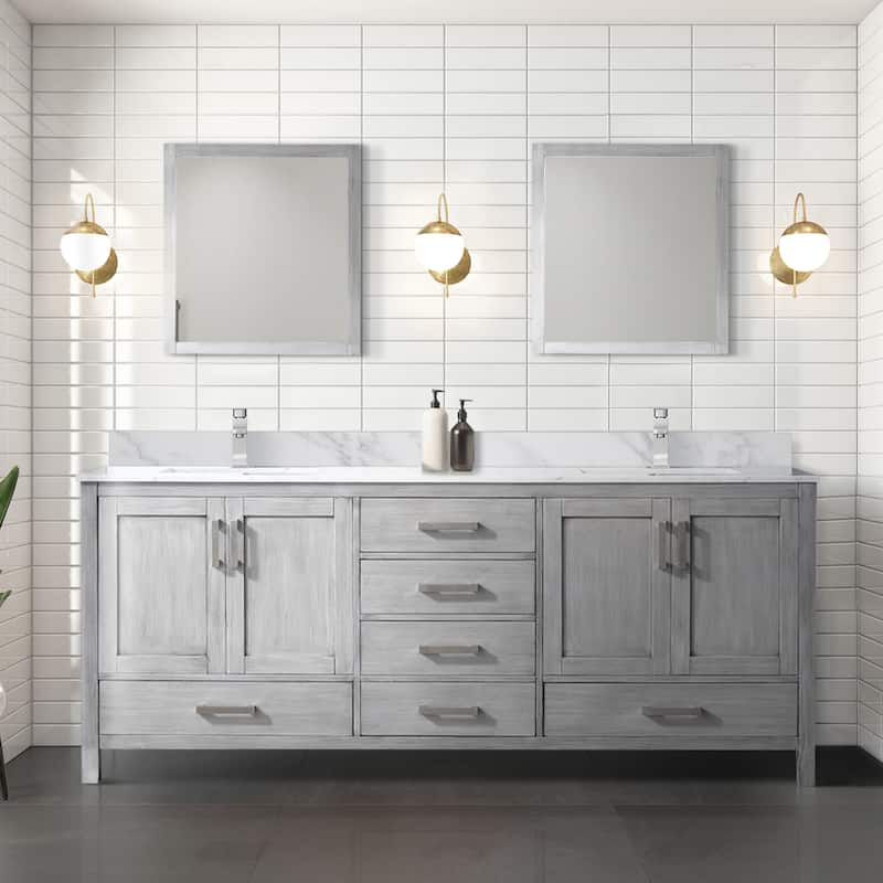 Jacques Bath Vanity No Top and Mirror