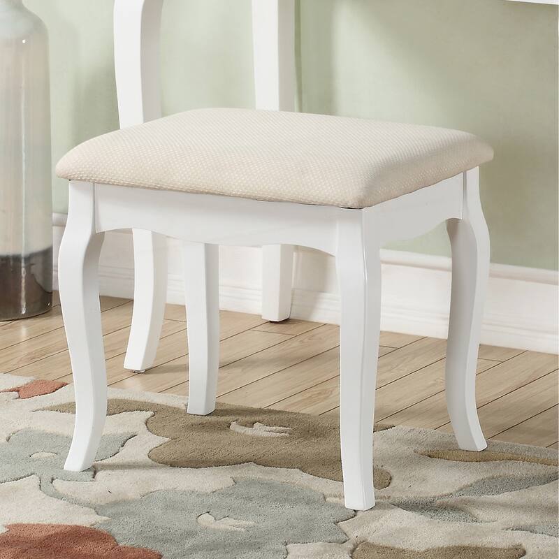 Ashley Wood Make-Up Vanity Table and Stool Set