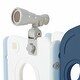 preview thumbnail 39 of 37, 7-in-1 Toddler Slide Set - Spaceship Playset with Slide, Arch Tunnel, Basketball Hoop, and Toy Storage