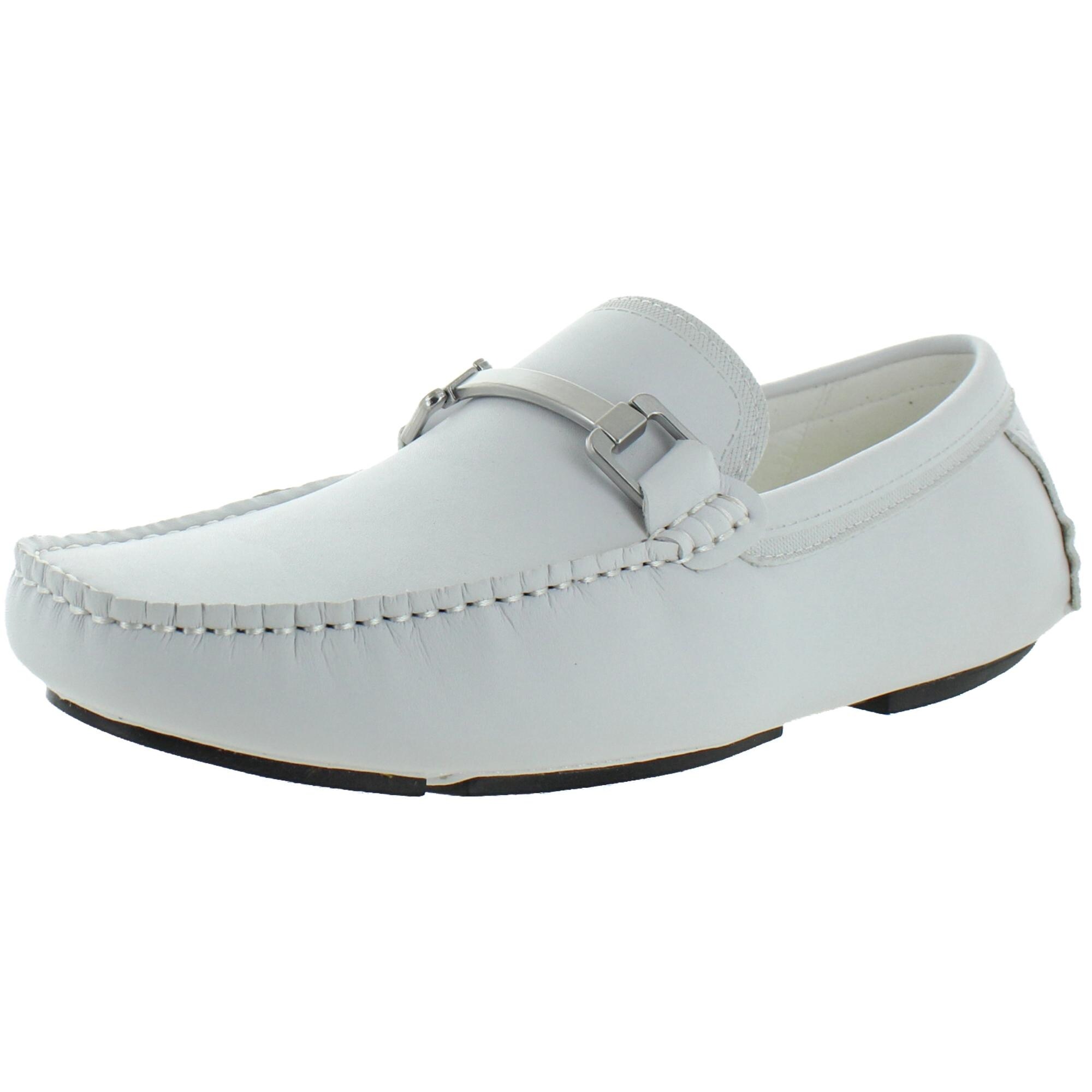 kenneth cole white loafers
