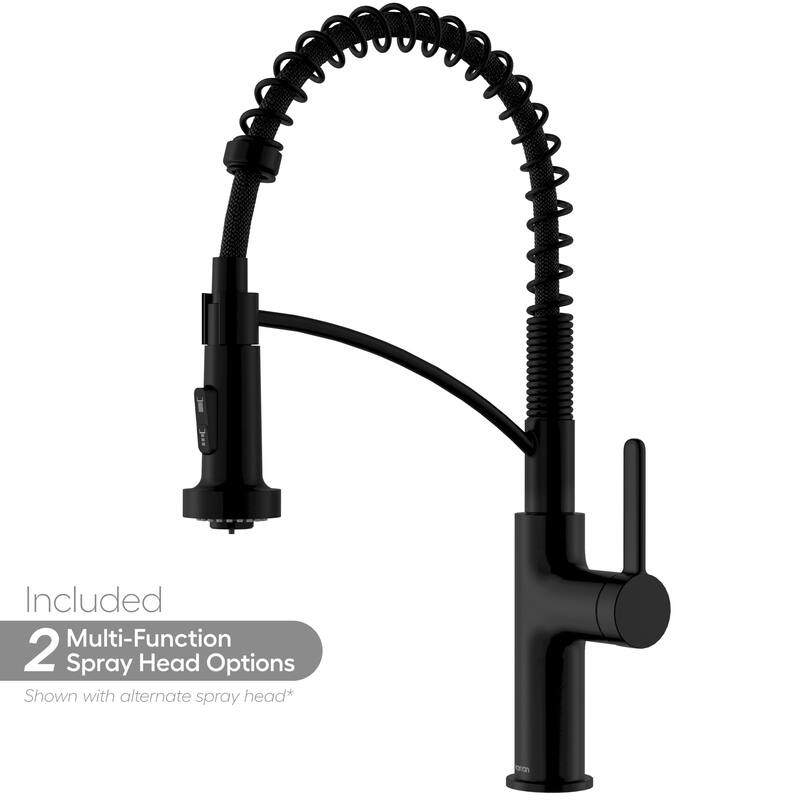 Karran Scottsdale Single Handle Commerical Pull-Down Sprayer Kitchen Faucet