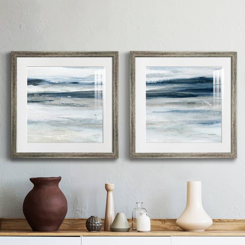 Ocean Currents II- Premium Framed Print - Ready to Hang - Multi-Color