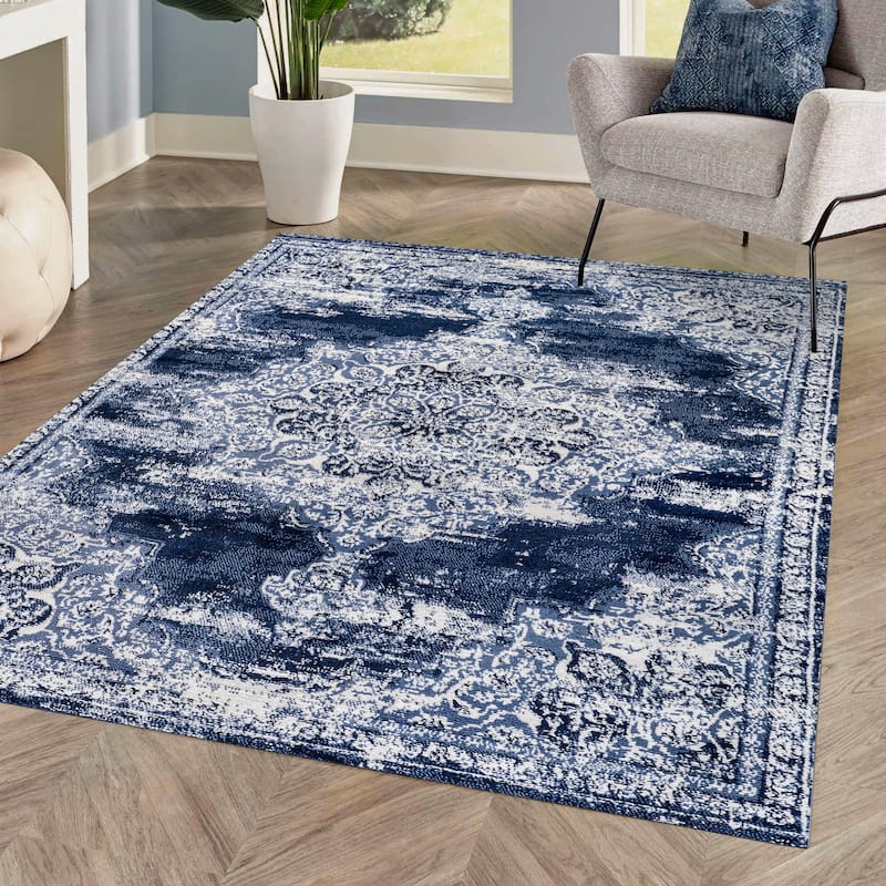 JONATHAN Y Rosalia Ornate Medallion Modern Area Rug