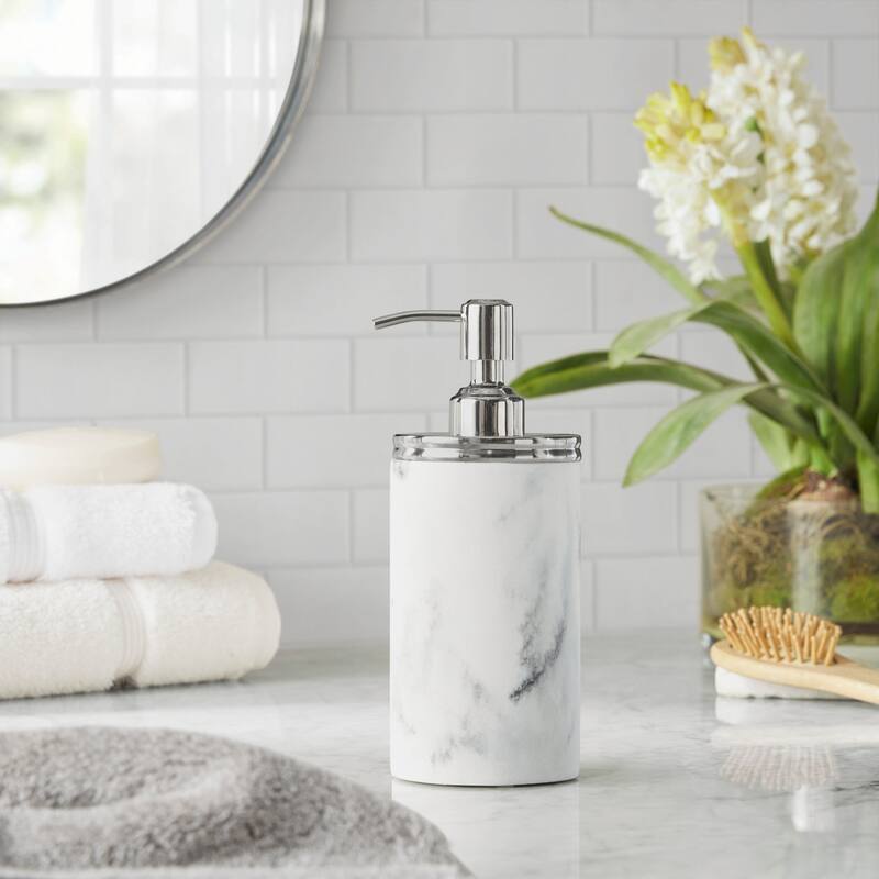 Croscill Corsica Marbled Resin Bath Accessory Collection