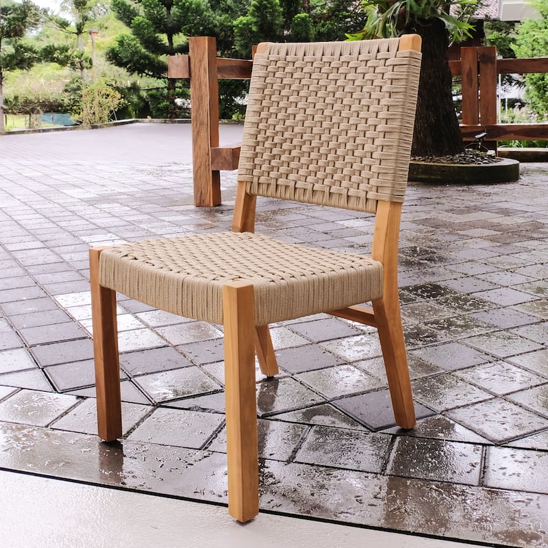 Cambridge Casual Zephyr 7-piece Teak Outdoor Dining Set