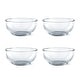 preview thumbnail 7 of 7, ELEMENT 6" Glass Soup / Salad / Dessert / Snack Bowls Set 4 Piece
