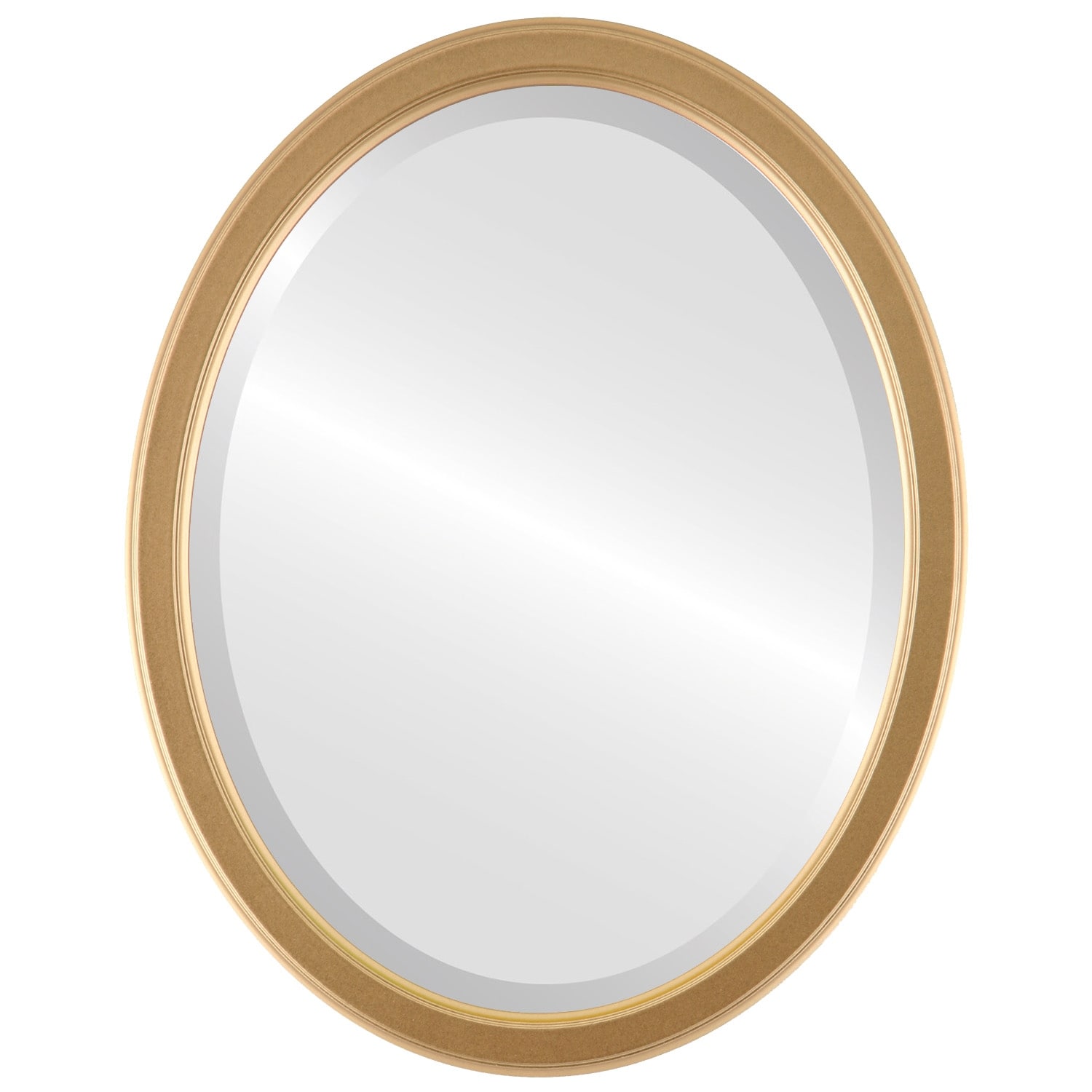 Toronto Framed Oval Mirror in Gold Spray 33804091