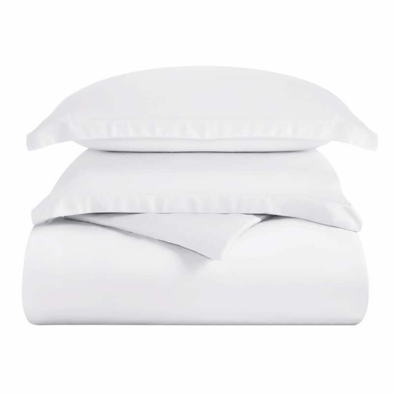 Superior Modal 300-Thread Count Solid Duvet Cover Set
