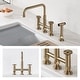 preview thumbnail 3 of 165, Kraus Urbix Industrial Solid Brass Kitchen Faucet