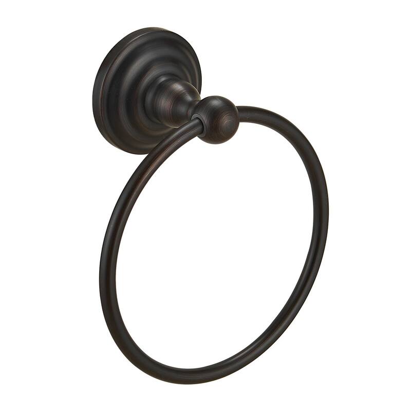 WIZ Wall Mounted Towel Ring Bathroom Accessories Hardware - Oil Rubbed Bronze