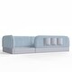 preview thumbnail 22 of 124, Twin/Full/Queen Teddy Fleece Floor Bed with Upholstered Safety Rails and Pocket