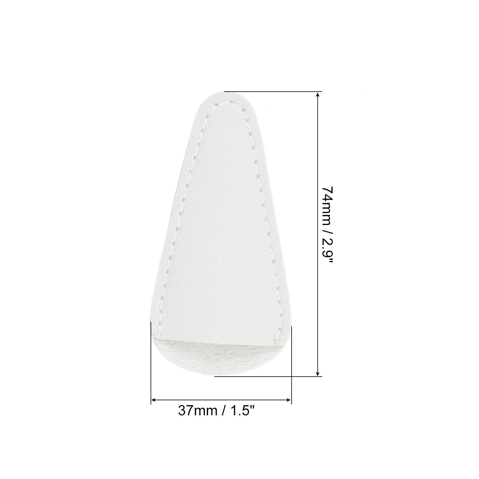 PU Leather Scissors Sheath, Scissors Cover Protector, Portable Collect Bags for Eyebrow Trimming Beauty Tool Protection