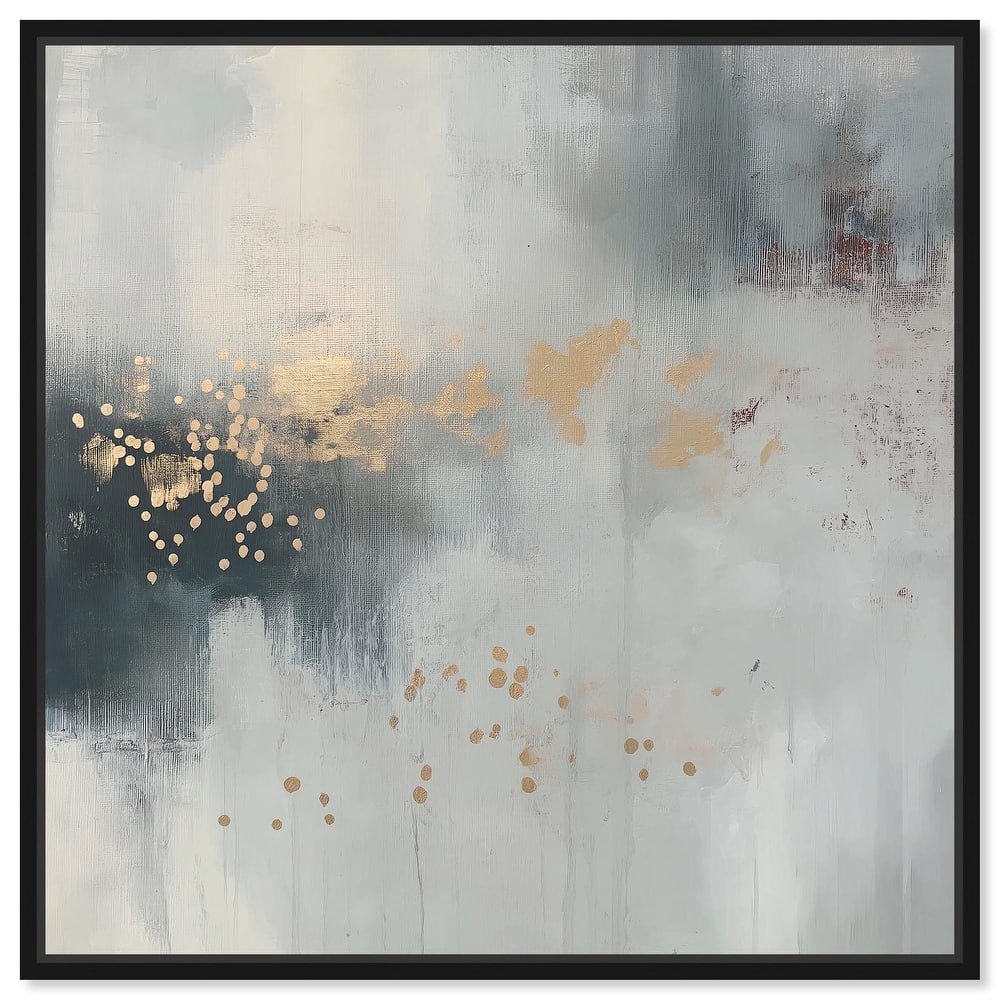 Silvered Hues and Gold II Canvas by Art Remedy