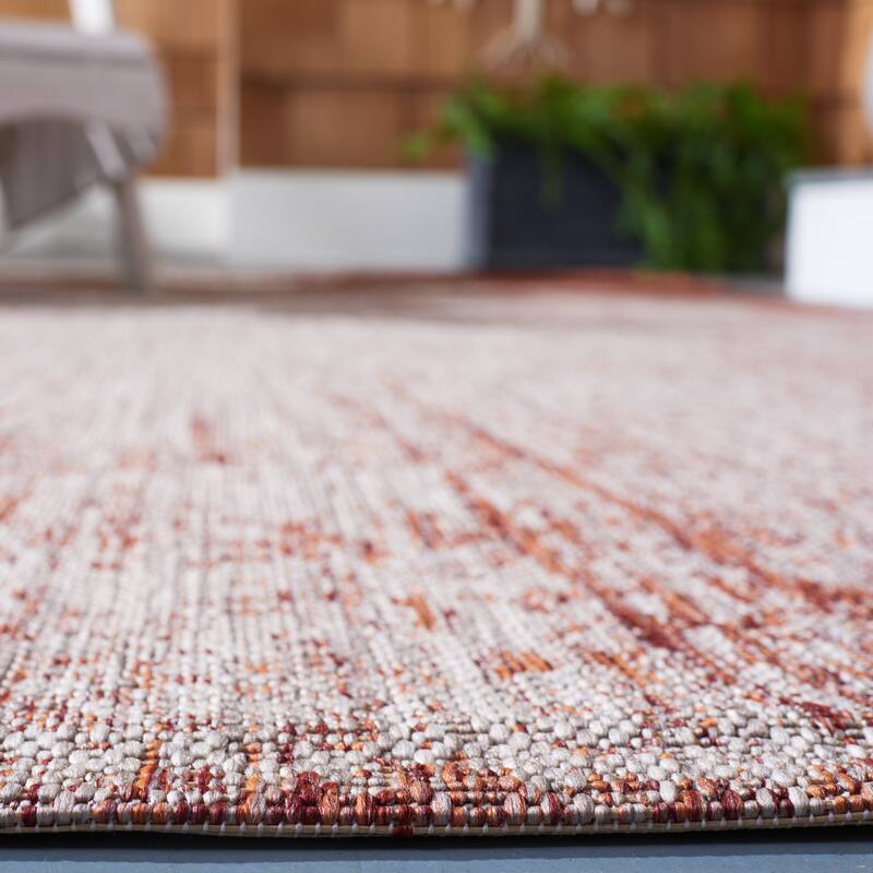 SAFAVIEH Courtyard Sabaha Indoor/Outdoor Waterproof Patio Backyard Rug