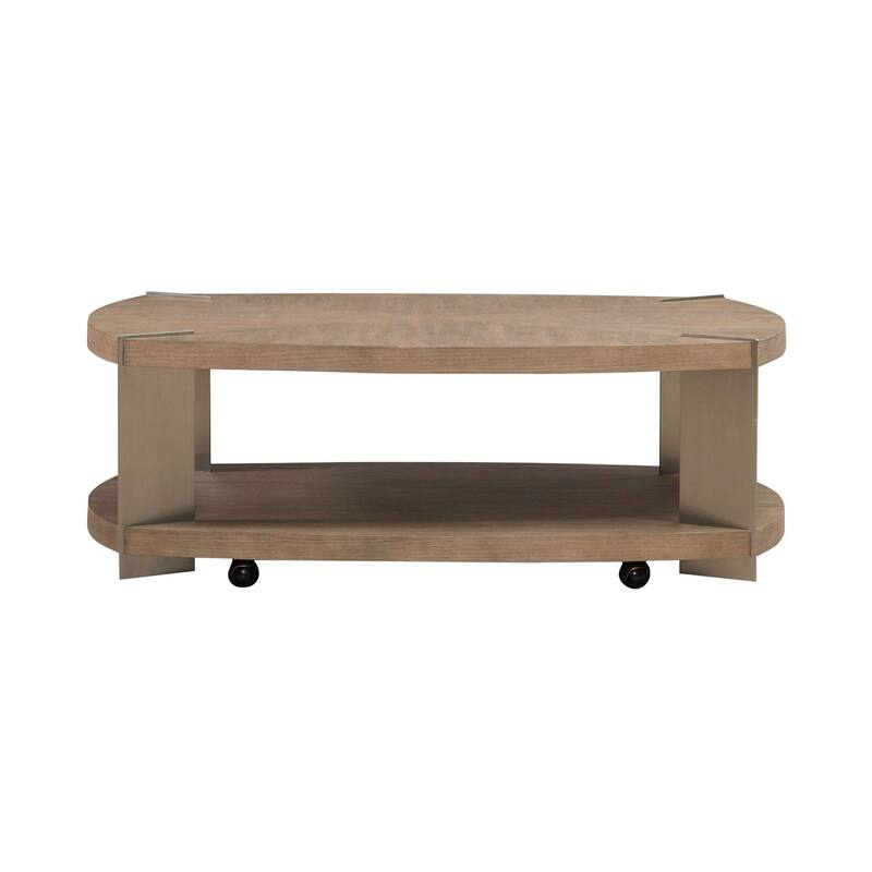 Liberty Furniture Harlow Oval Cocktail Table, Optional End Tables Set