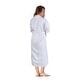 preview thumbnail 25 of 53, Superior Unisex Turkish Cotton Terry Kimono Bathrobe with Embroidery Robe