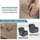 preview thumbnail 16 of 19, Enova Home Real Velvet Spandex Recliner Chair Slipcover with Elastic Bottom Side Pocket