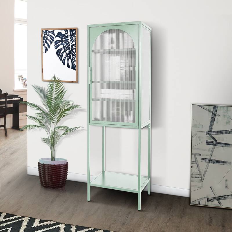 Tempered Glass Door Cabinet
