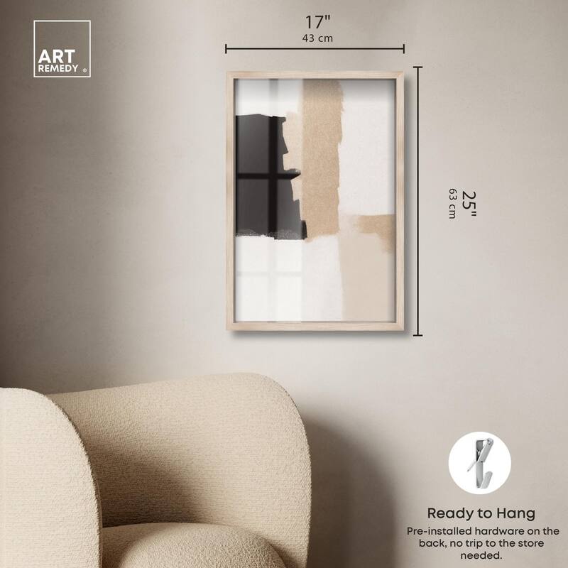 Earth and Ink IV Shadowbox by Art Remedy