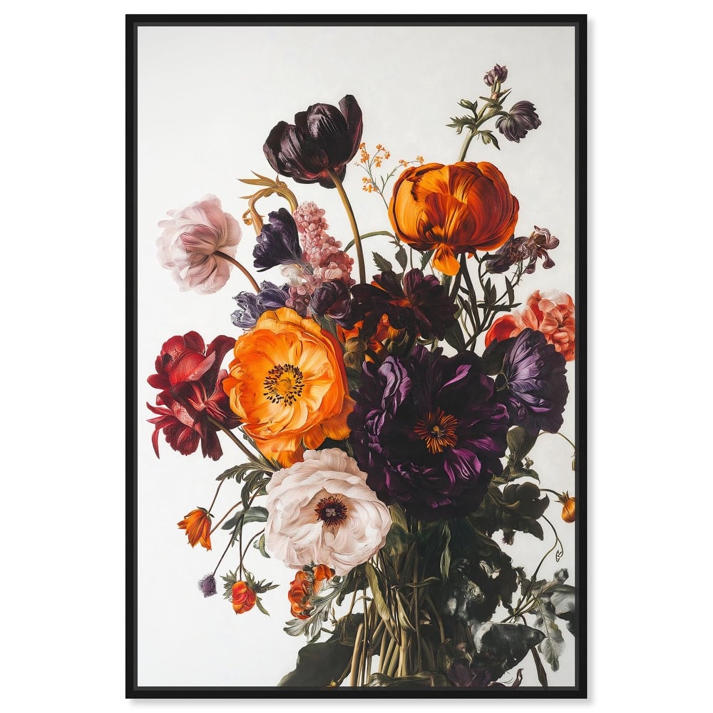 Regal Rose Riot I Canvas by Art Remedy