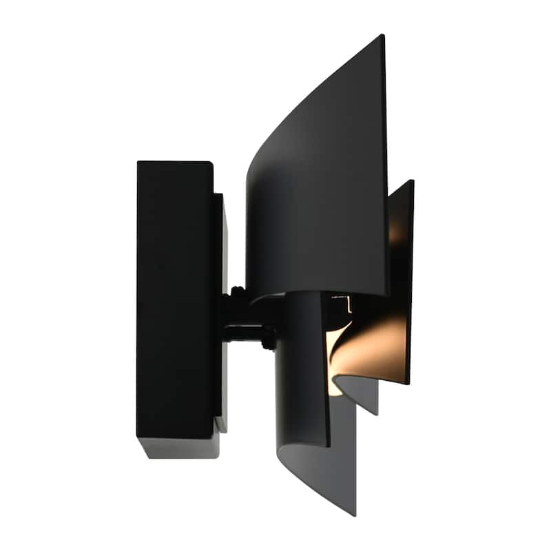 Candora Integrated LED 24in Black Vanity Light